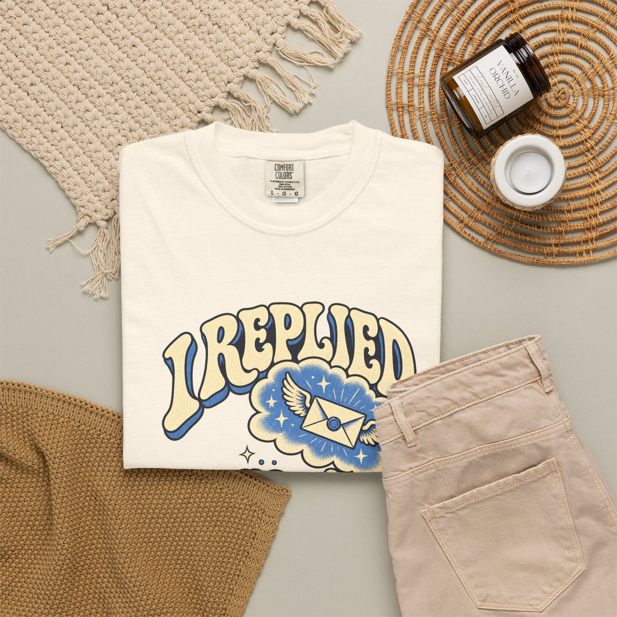I Replied in My Head — Garment-Dyed Tee