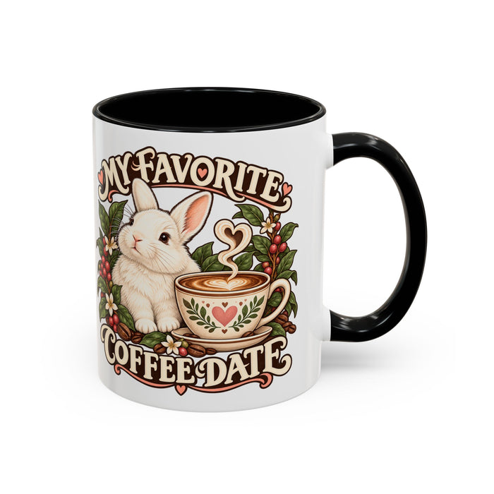 Coffee Companion — Custom Pet Portrait Accent Mug
