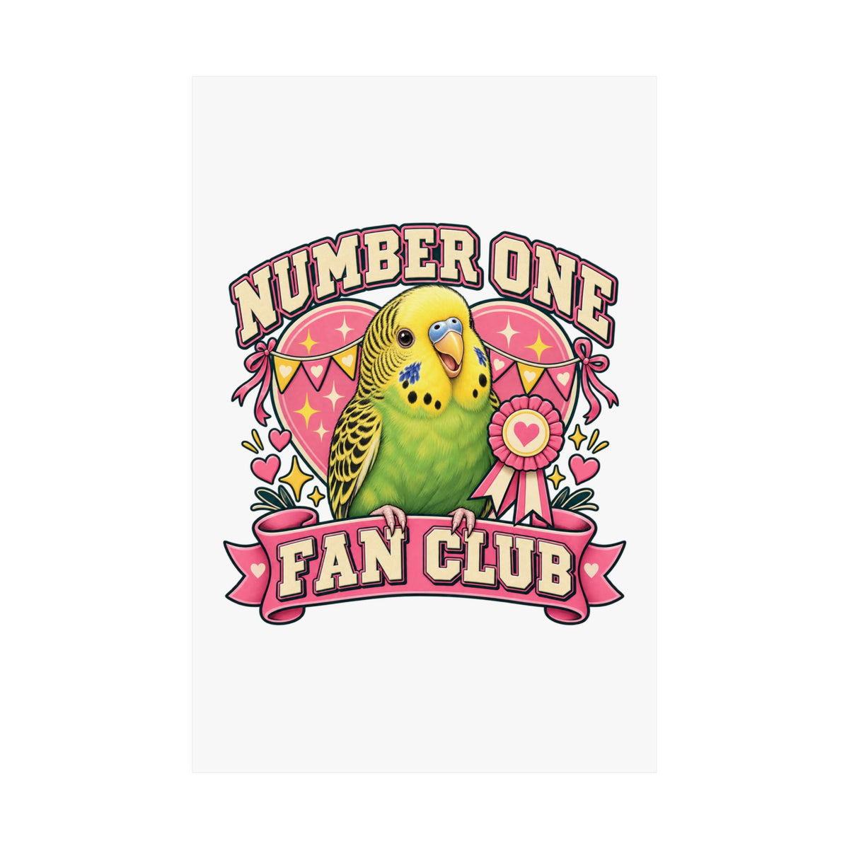 Pet Fan Club — Custom Pet Portrait Matte Art Print