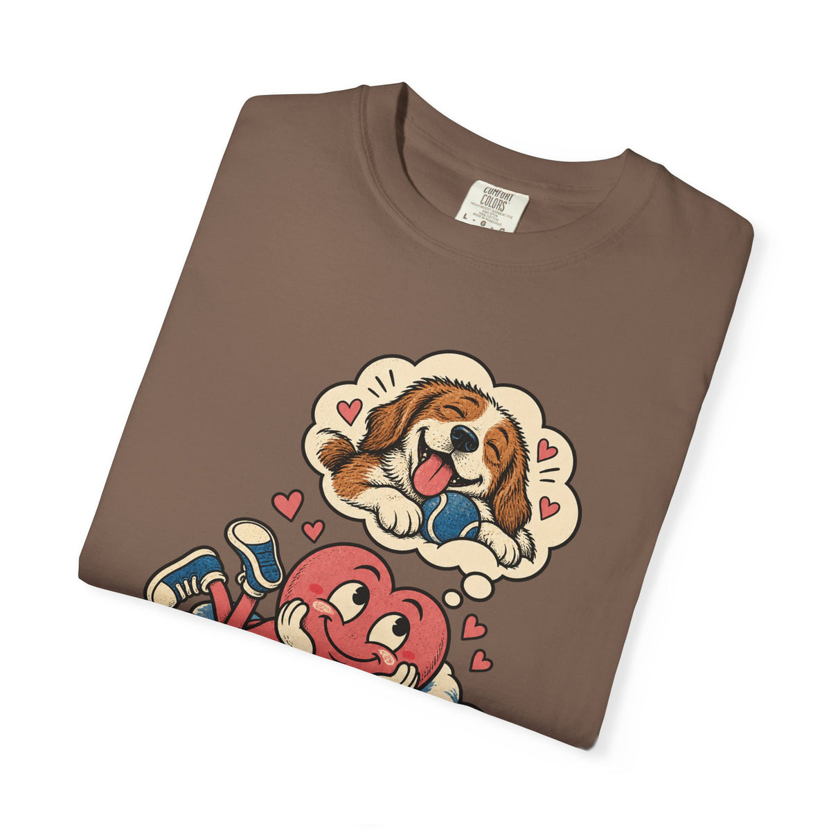 Probably Thinking About My Dog — Garment-Dyed Tee