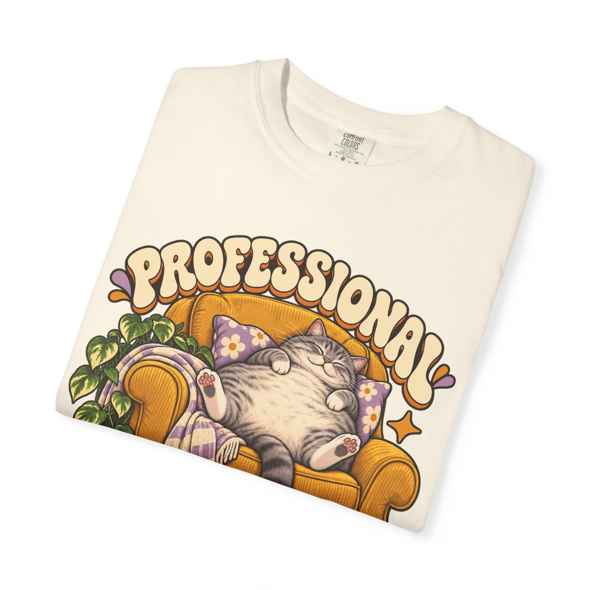 Couch Potato — Custom Pet Portrait Premium Tee