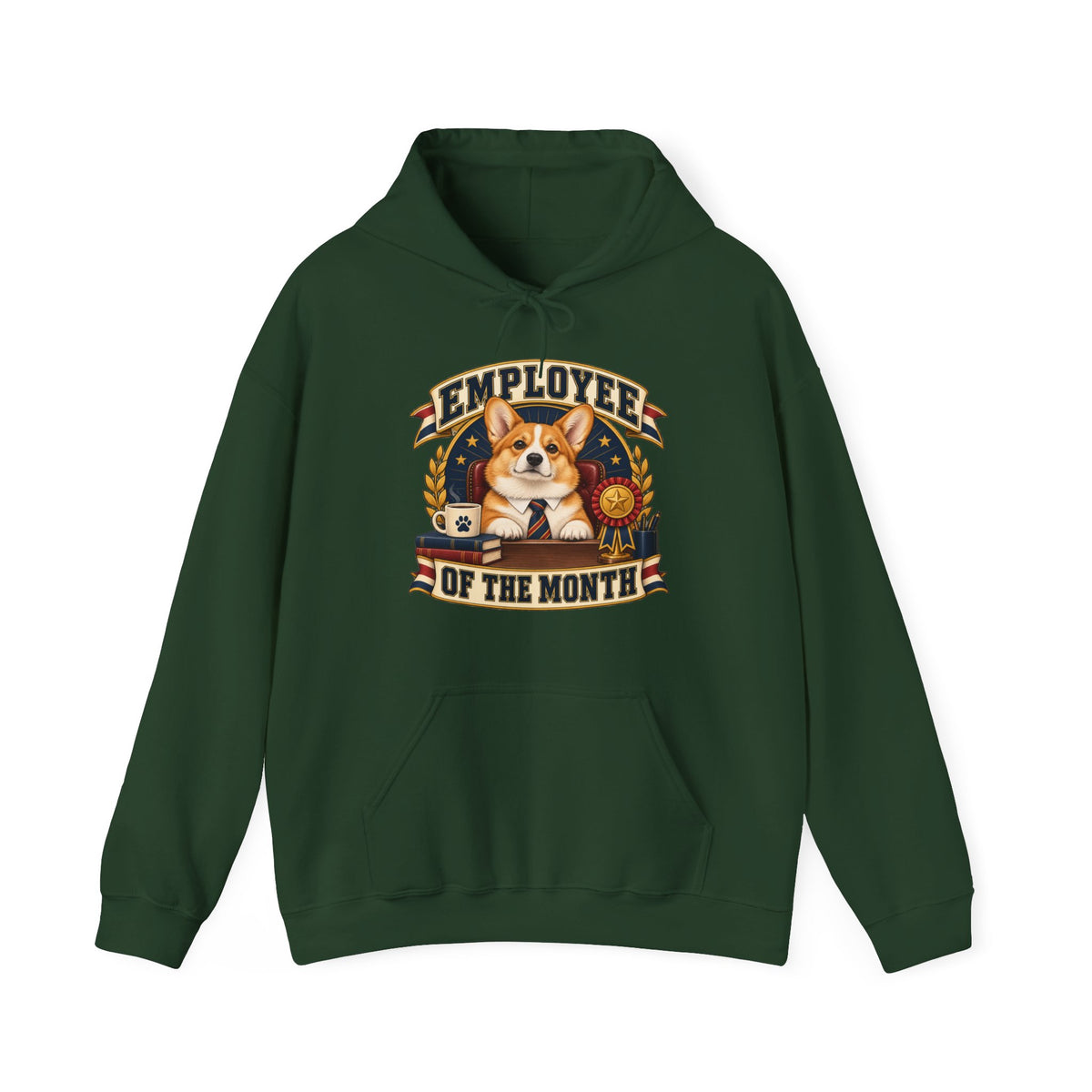 Employee of the Month — Custom Pet Portrait Hoodie