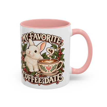 Coffee Companion — Custom Pet Portrait Accent Mug