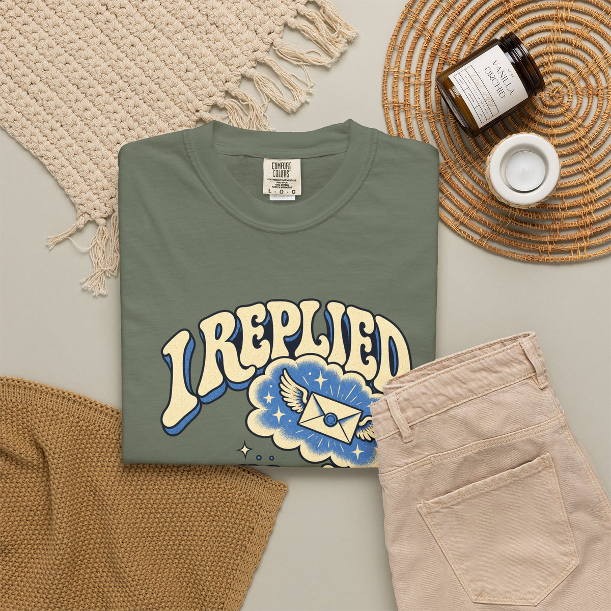 I Replied in My Head — Garment-Dyed Tee
