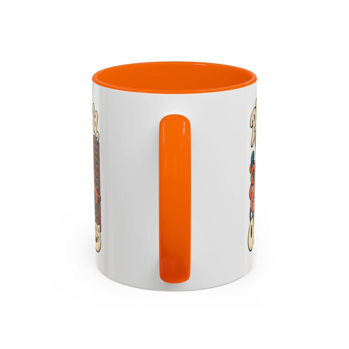 Please Hold, I'm Overthinking — Accent Mug