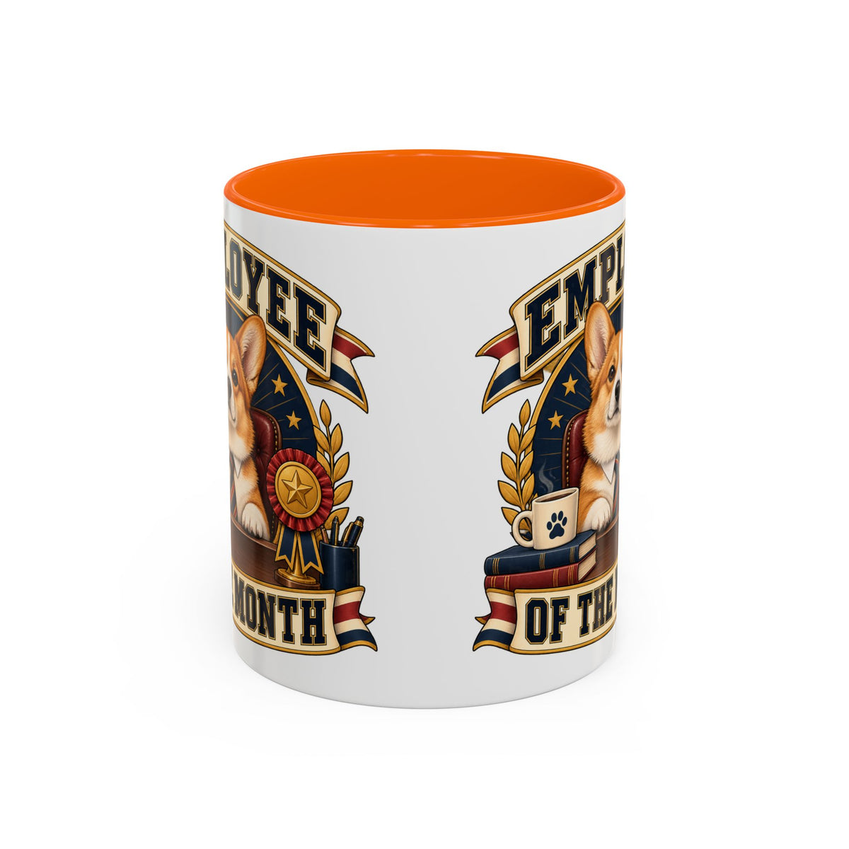 Employee of the Month — Custom Pet Portrait Accent Mug