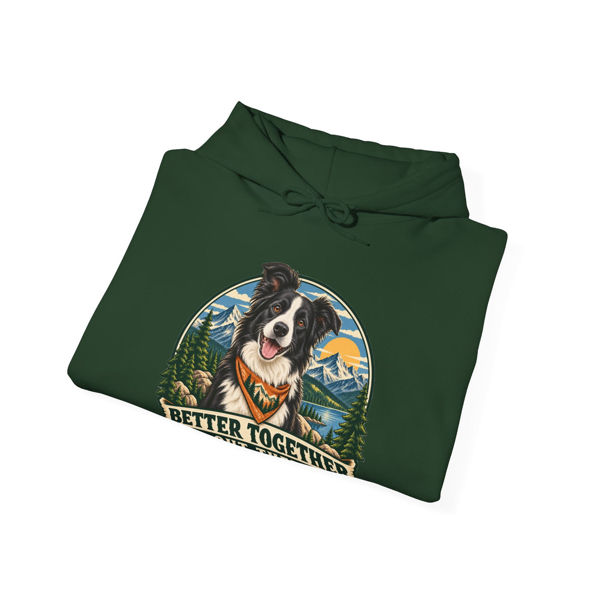 Adventure Buddy — Custom Pet Portrait Hoodie