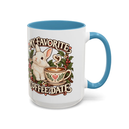 Coffee Companion — Custom Pet Portrait Accent Mug
