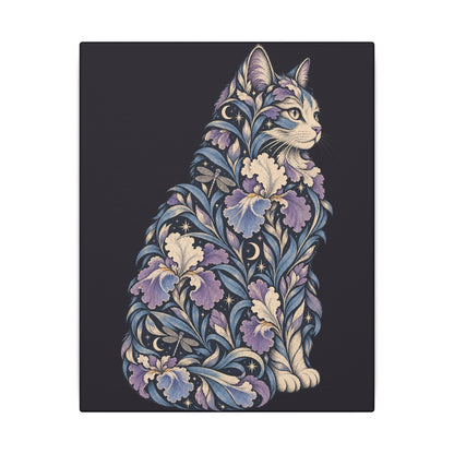 Iris Familiar — Matte Stretched Canvas