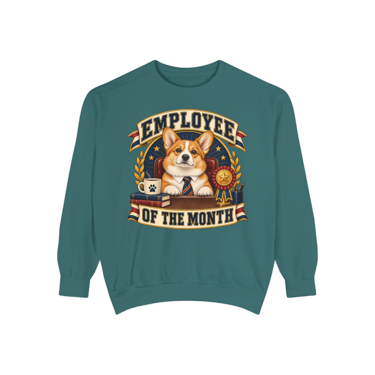 Employee of the Month — Custom Pet Portrait Crewneck