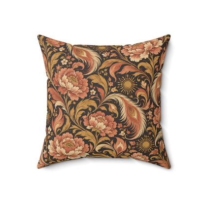 Phoenix Petals Pattern — Accent Pillow