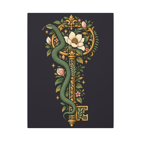 Magnolia Key — Matte Stretched Canvas