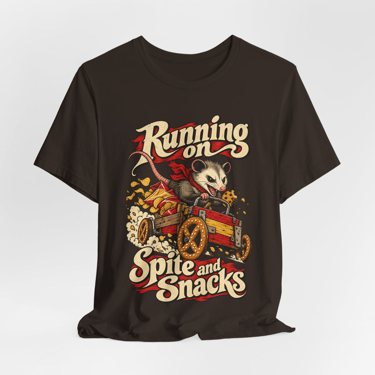 Running on Spite and Snacks — Unisex Tee