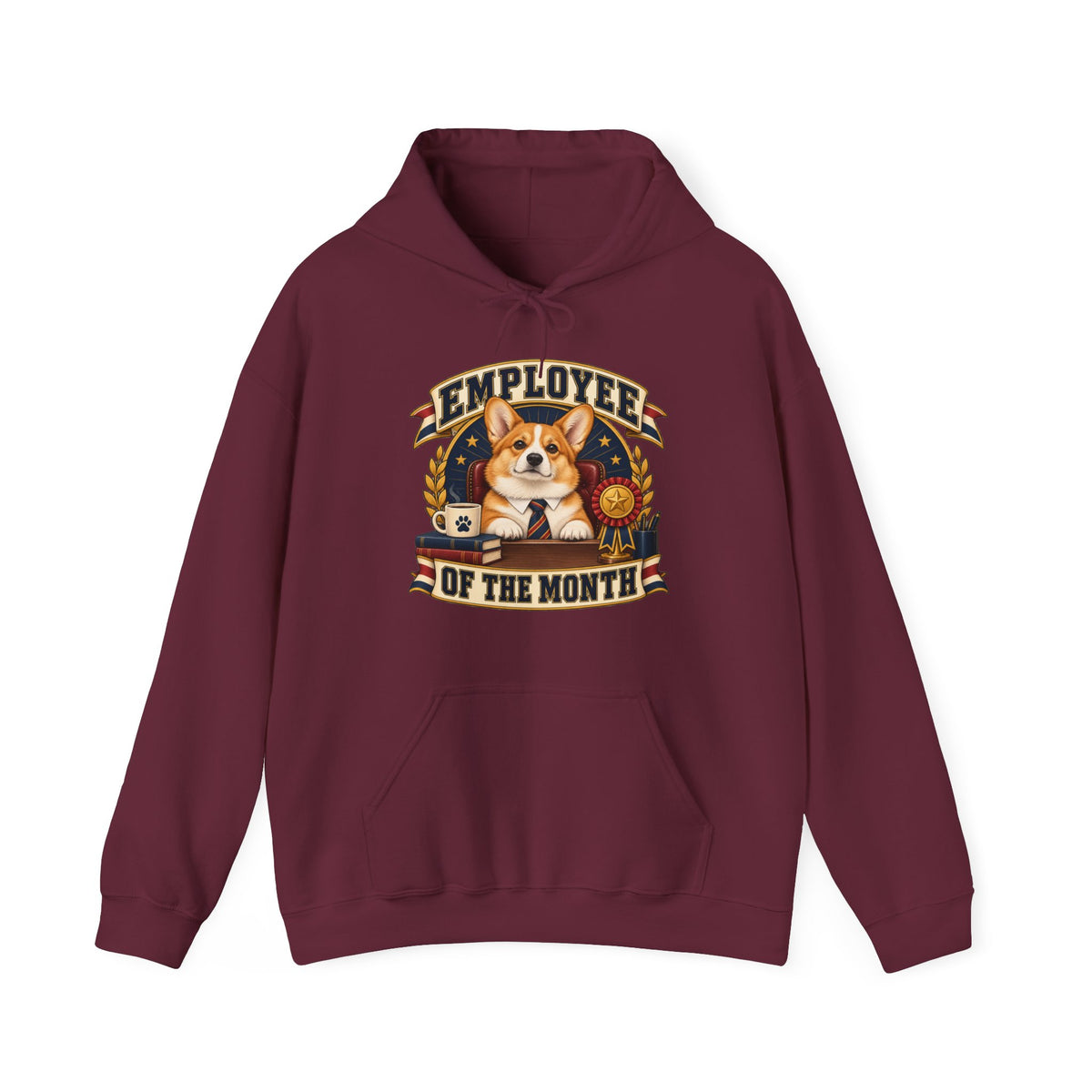 Employee of the Month — Custom Pet Portrait Hoodie