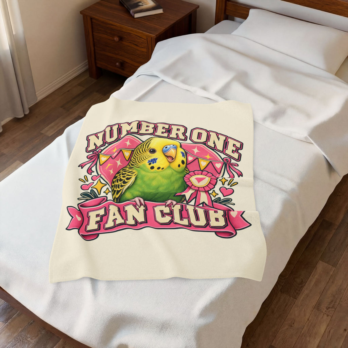 Pet Fan Club — Custom Pet Portrait Plush Blanket