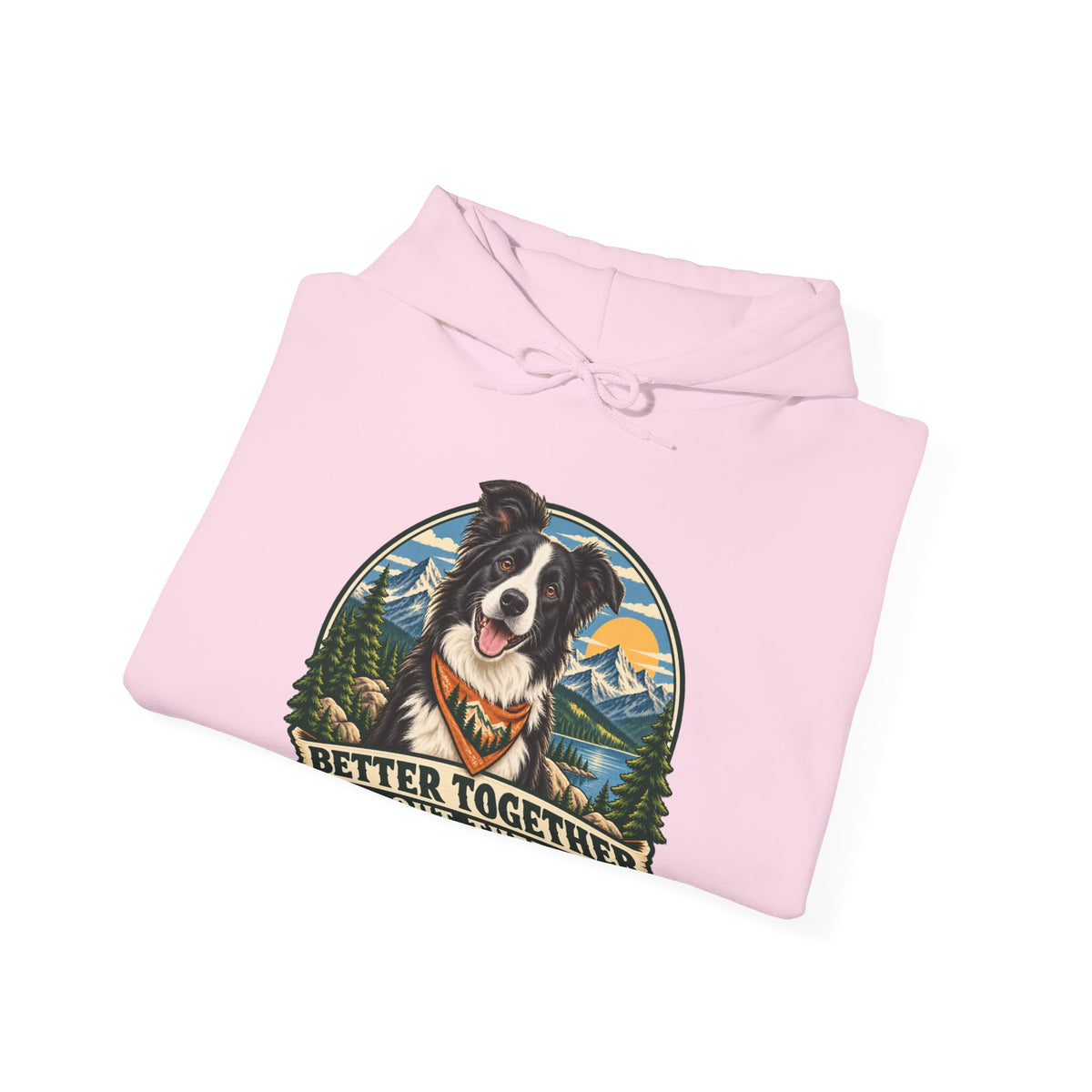 Adventure Buddy — Custom Pet Portrait Hoodie