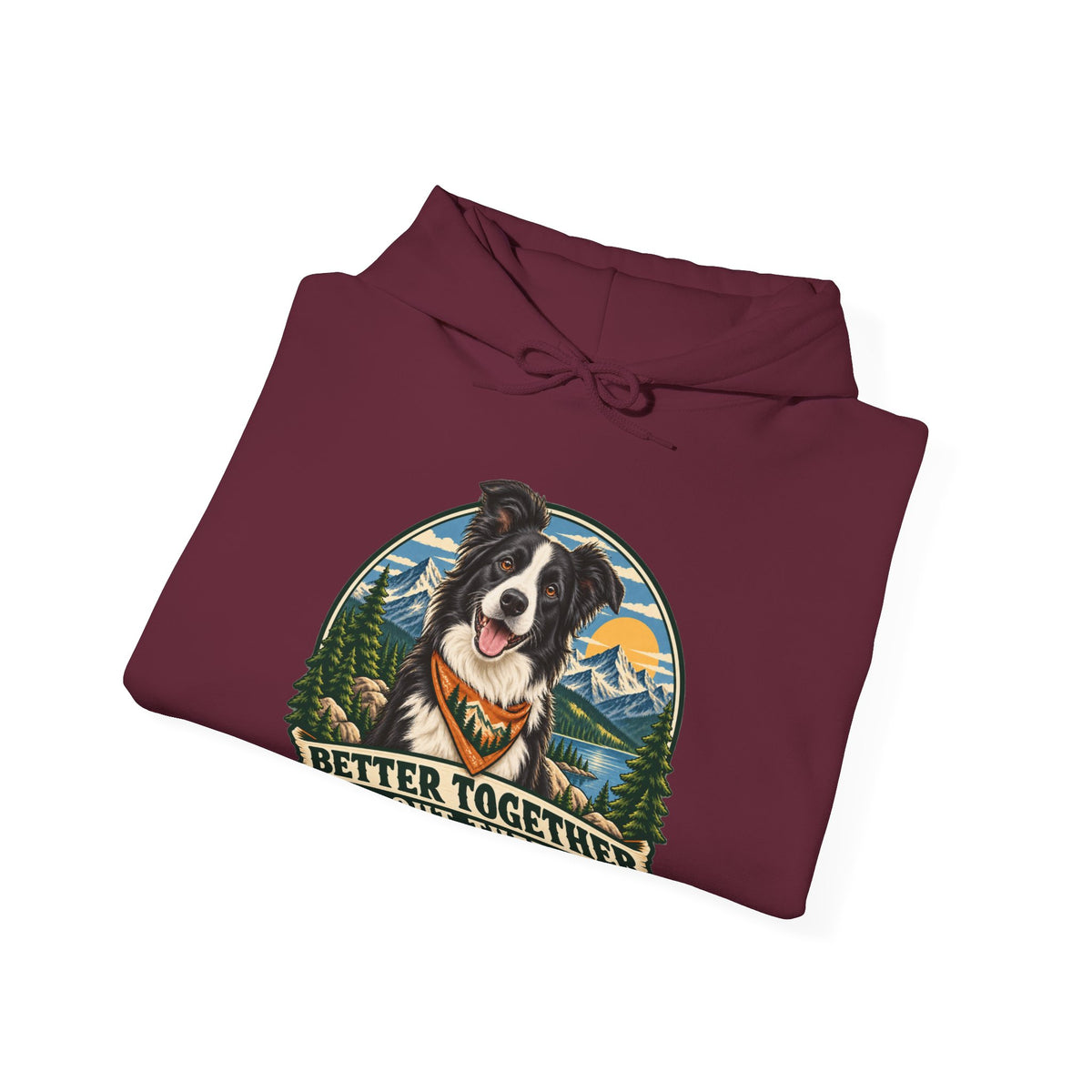 Adventure Buddy — Custom Pet Portrait Hoodie