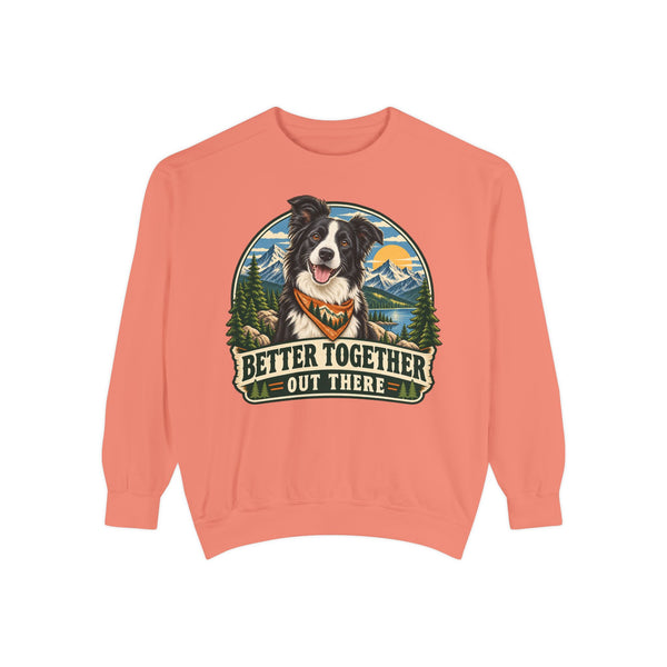 Adventure Buddy — Custom Pet Portrait Crewneck