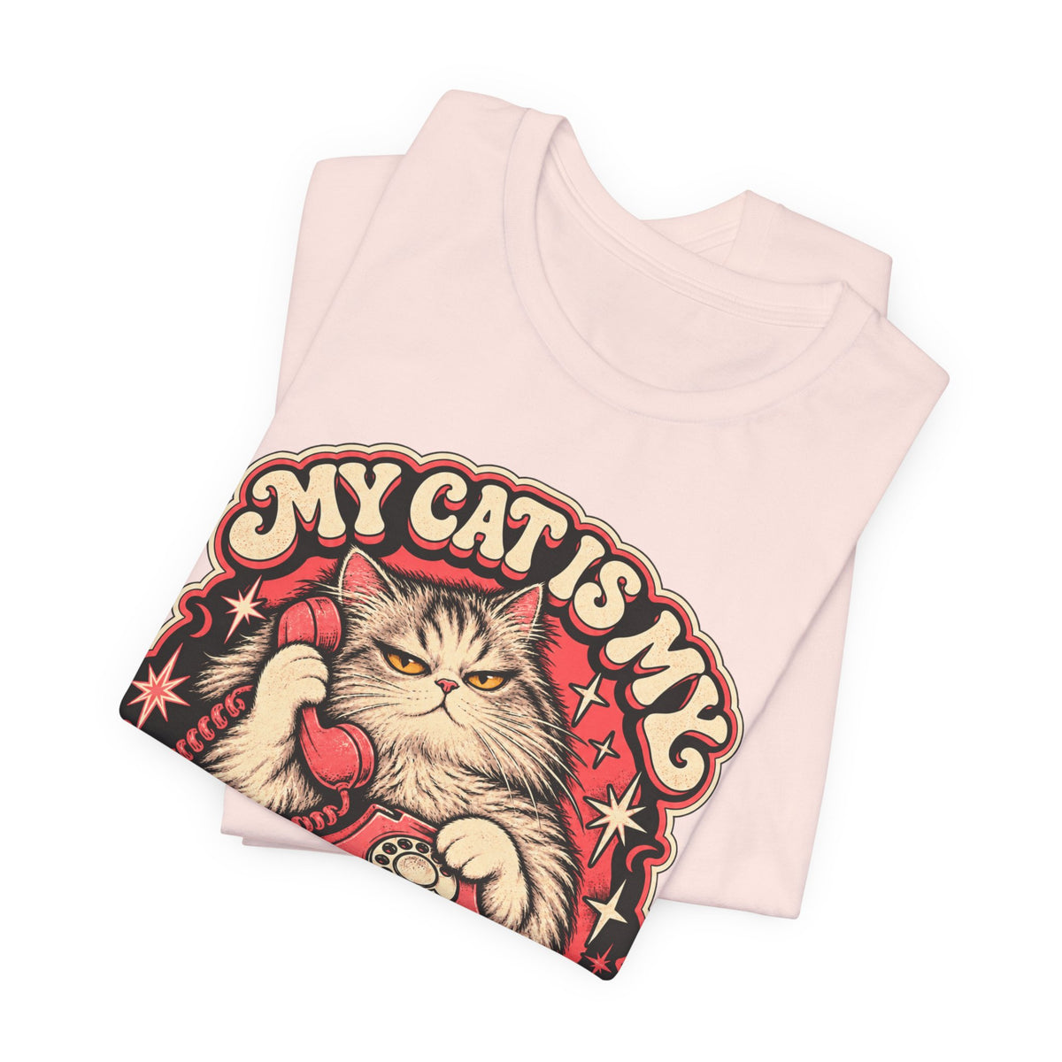 My Cat Is My Emergency Contact — Unisex Tee