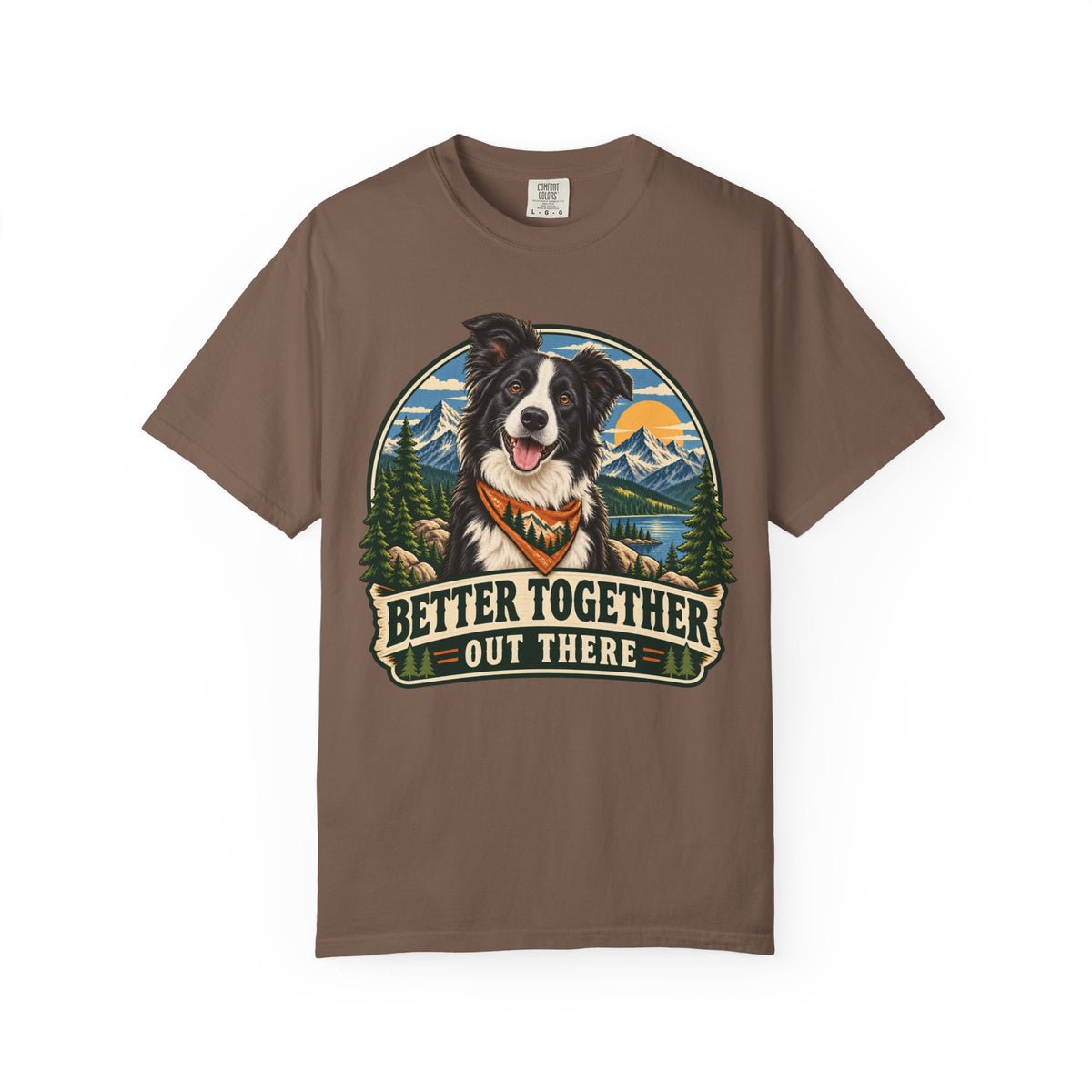 Adventure Buddy — Custom Pet Portrait Premium Tee