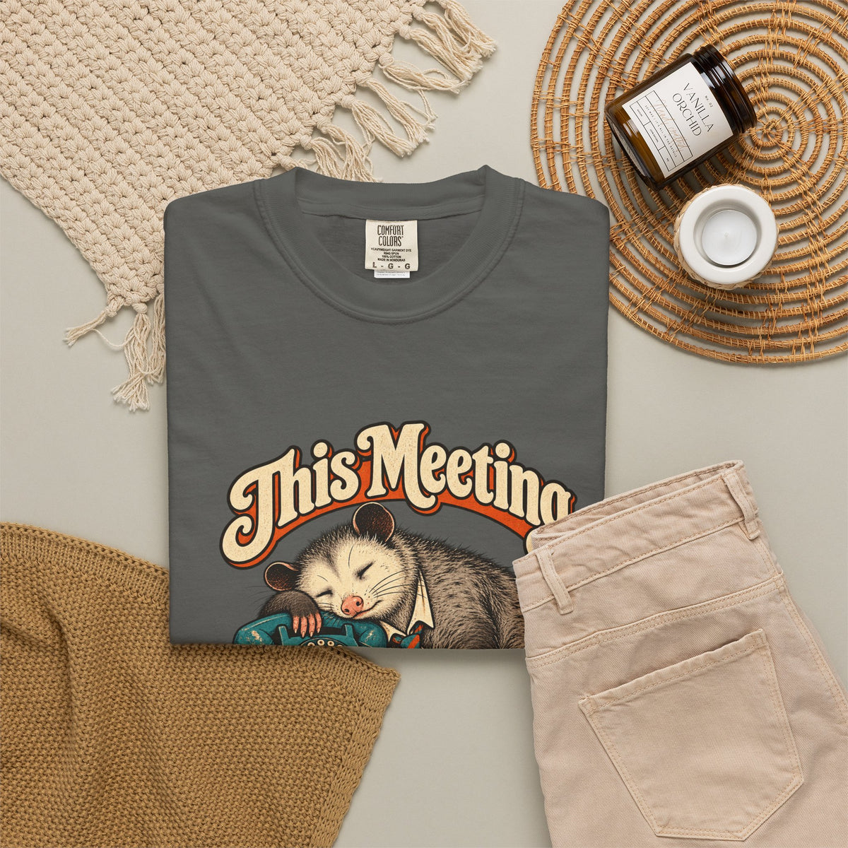This Meeting Could Have Been a Nap — Garment-Dyed Tee