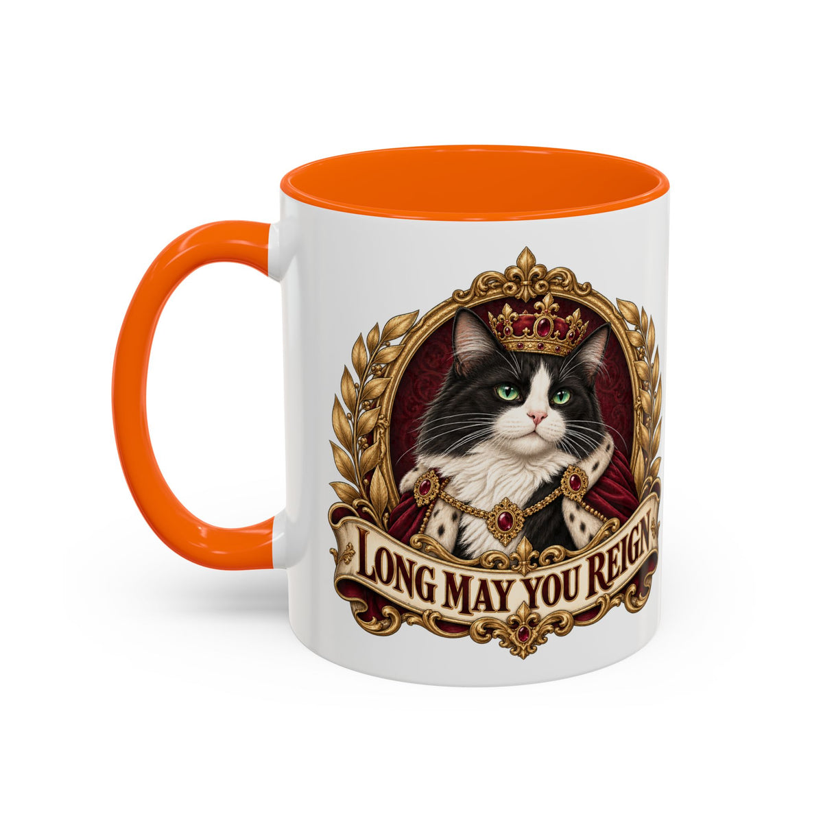 Royal Pet — Custom Pet Portrait Accent Mug