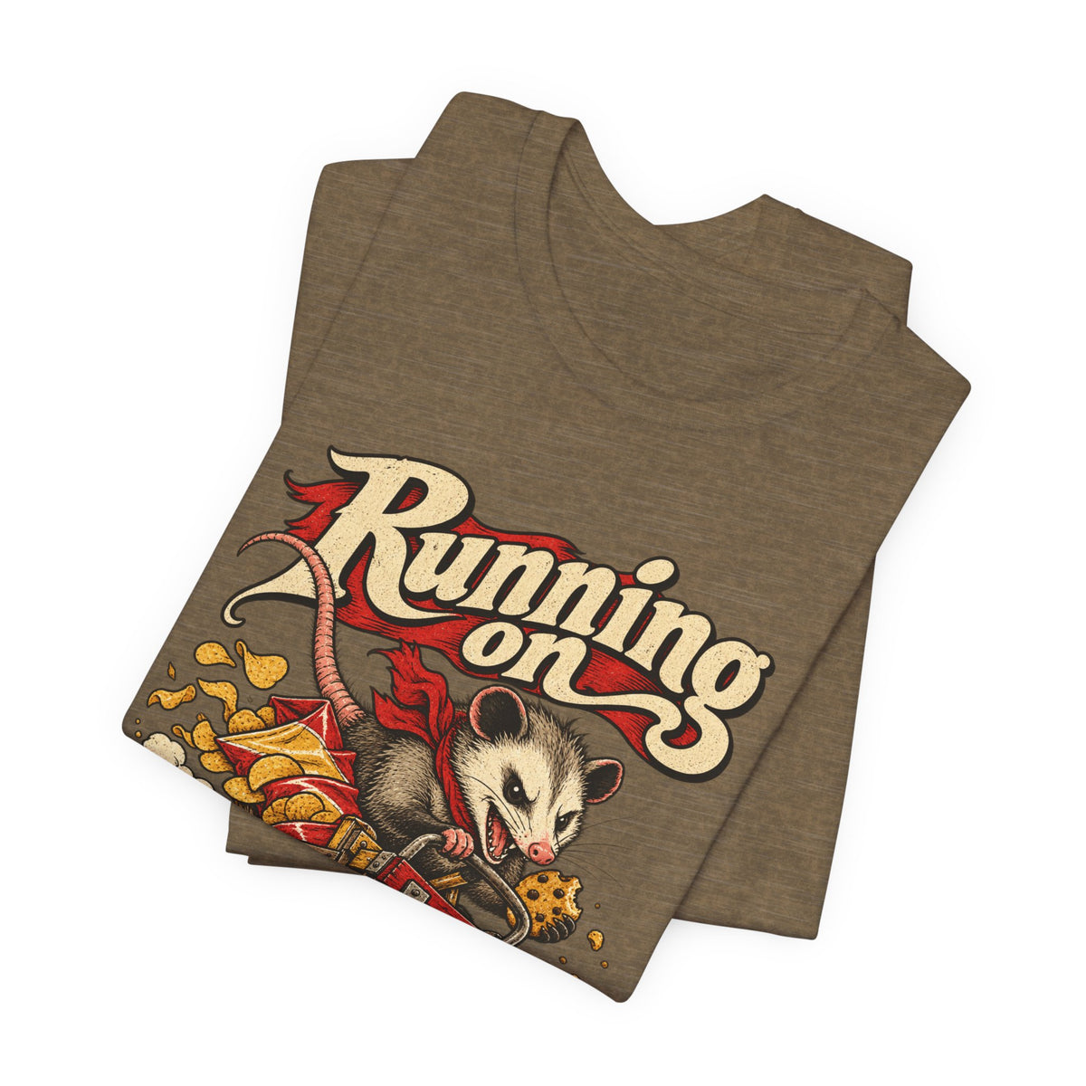 Running on Spite and Snacks — Unisex Tee