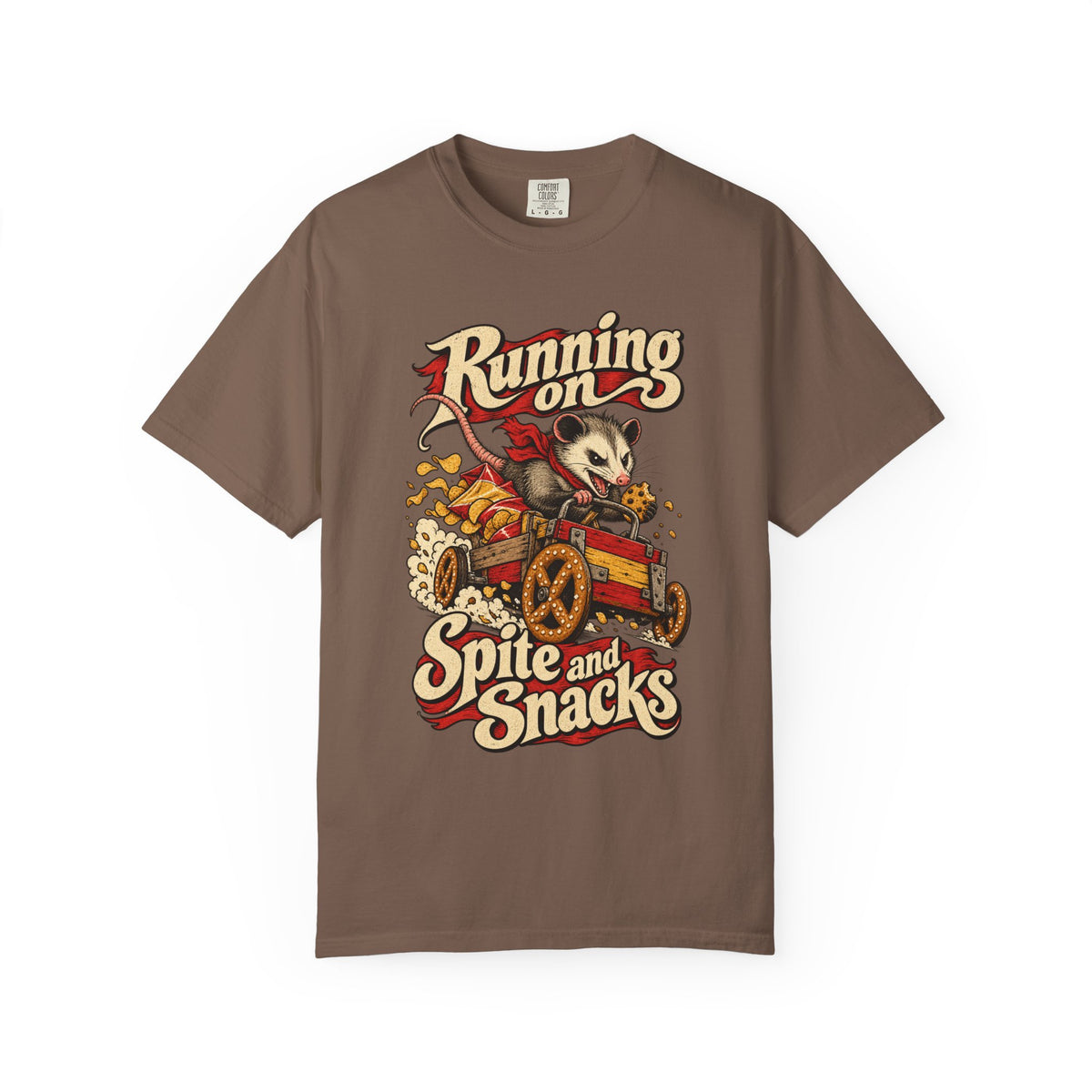 Running on Spite and Snacks — Garment-Dyed Tee