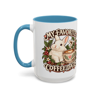 Coffee Companion — Custom Pet Portrait Accent Mug