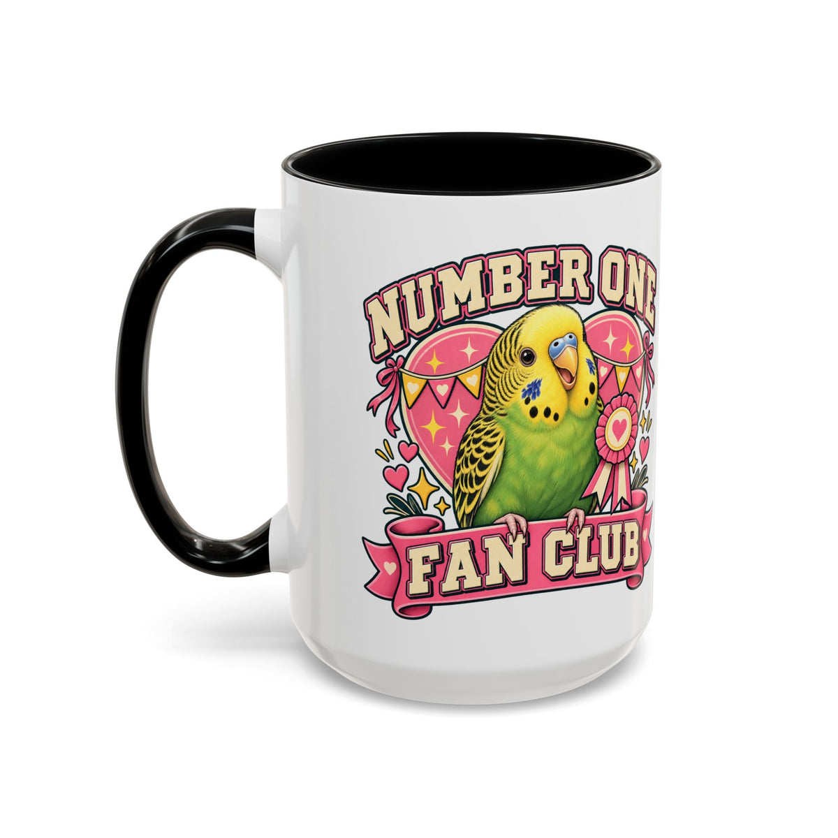 Pet Fan Club — Custom Pet Portrait Accent Mug