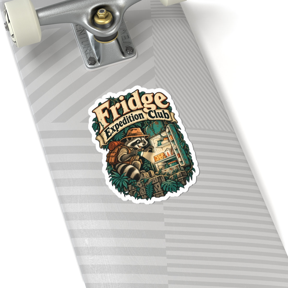 Fridge Expedition Club — Kiss-Cut Sticker
