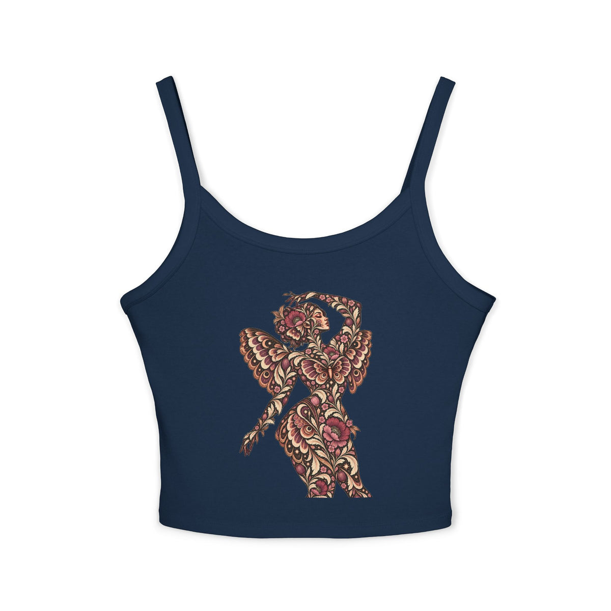 Velvet Wings Reverie — Fitted Strap Cami