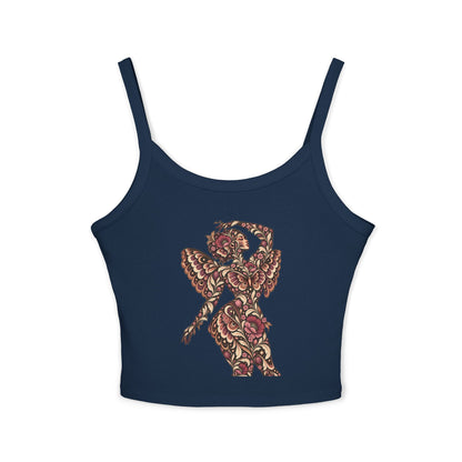 Velvet Wings Reverie — Fitted Strap Cami