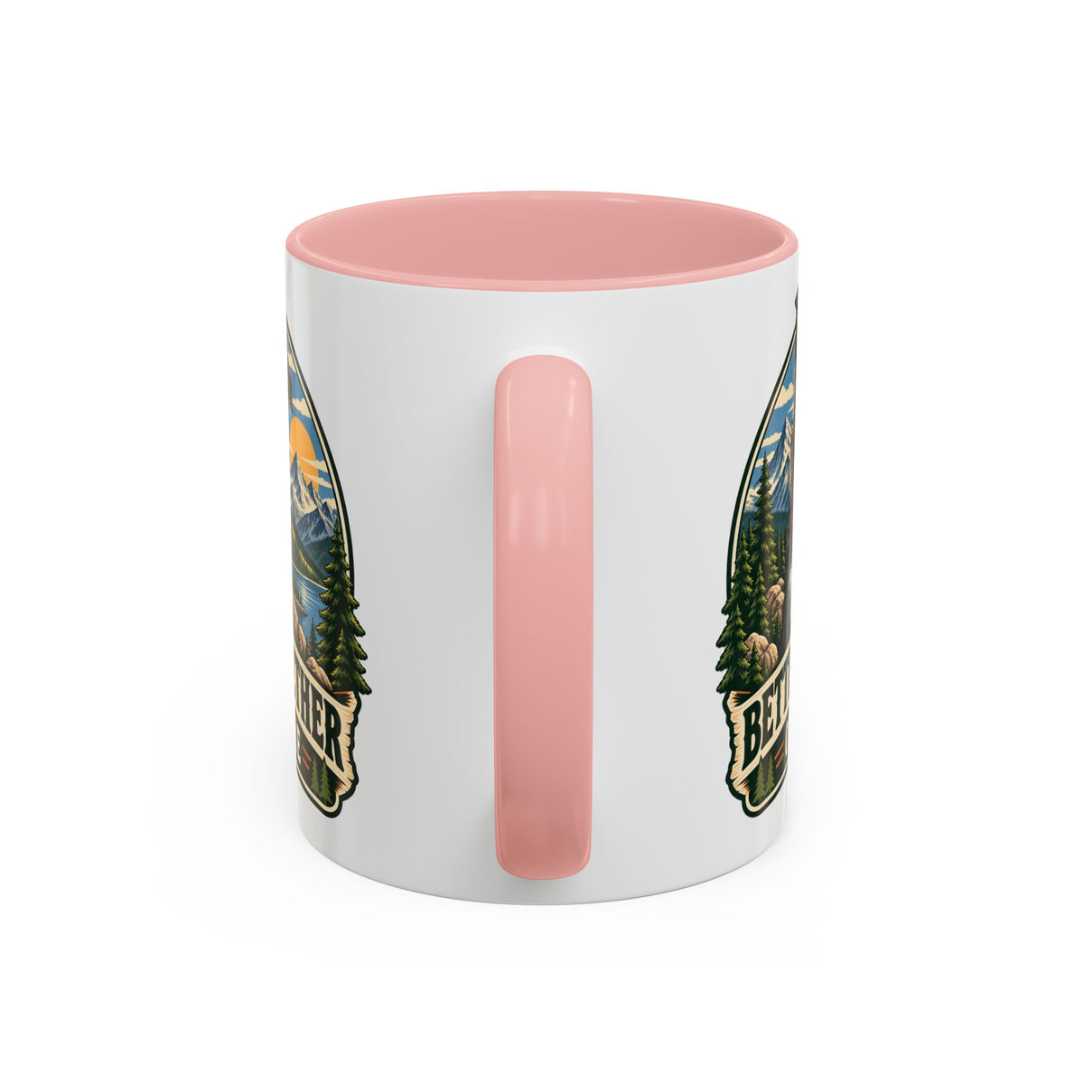 Adventure Buddy — Custom Pet Portrait Accent Mug