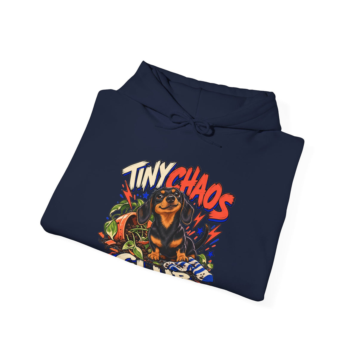 Tiny Chaos Club — Custom Pet Portrait Hoodie