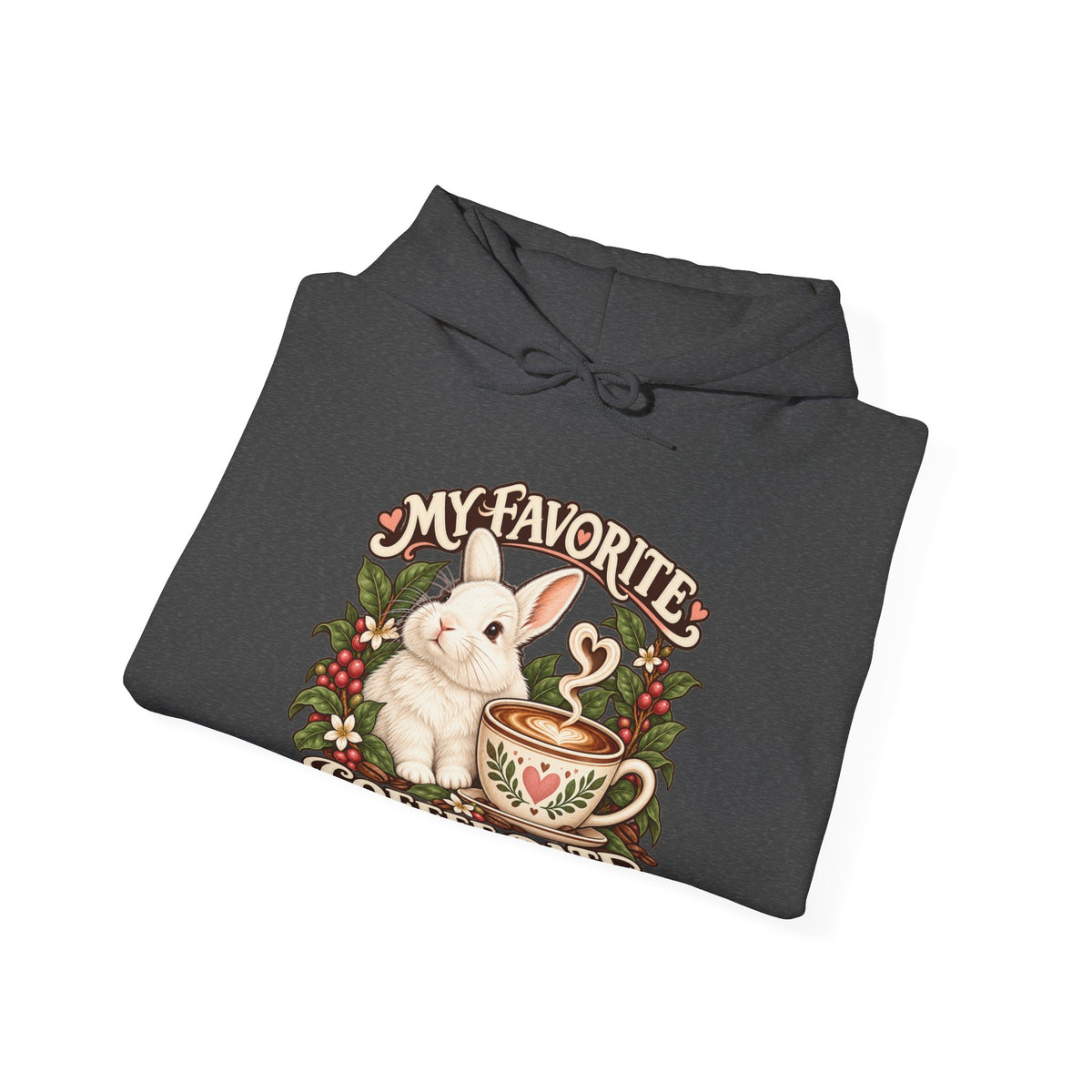 Coffee Companion — Custom Pet Portrait Hoodie