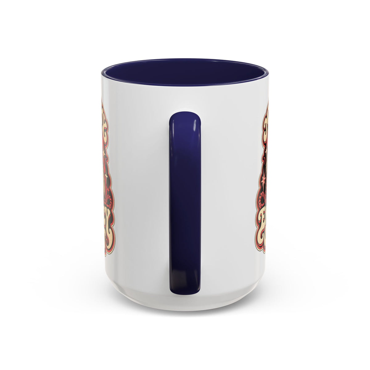 My Cat Is My Emergency Contact — Accent Mug
