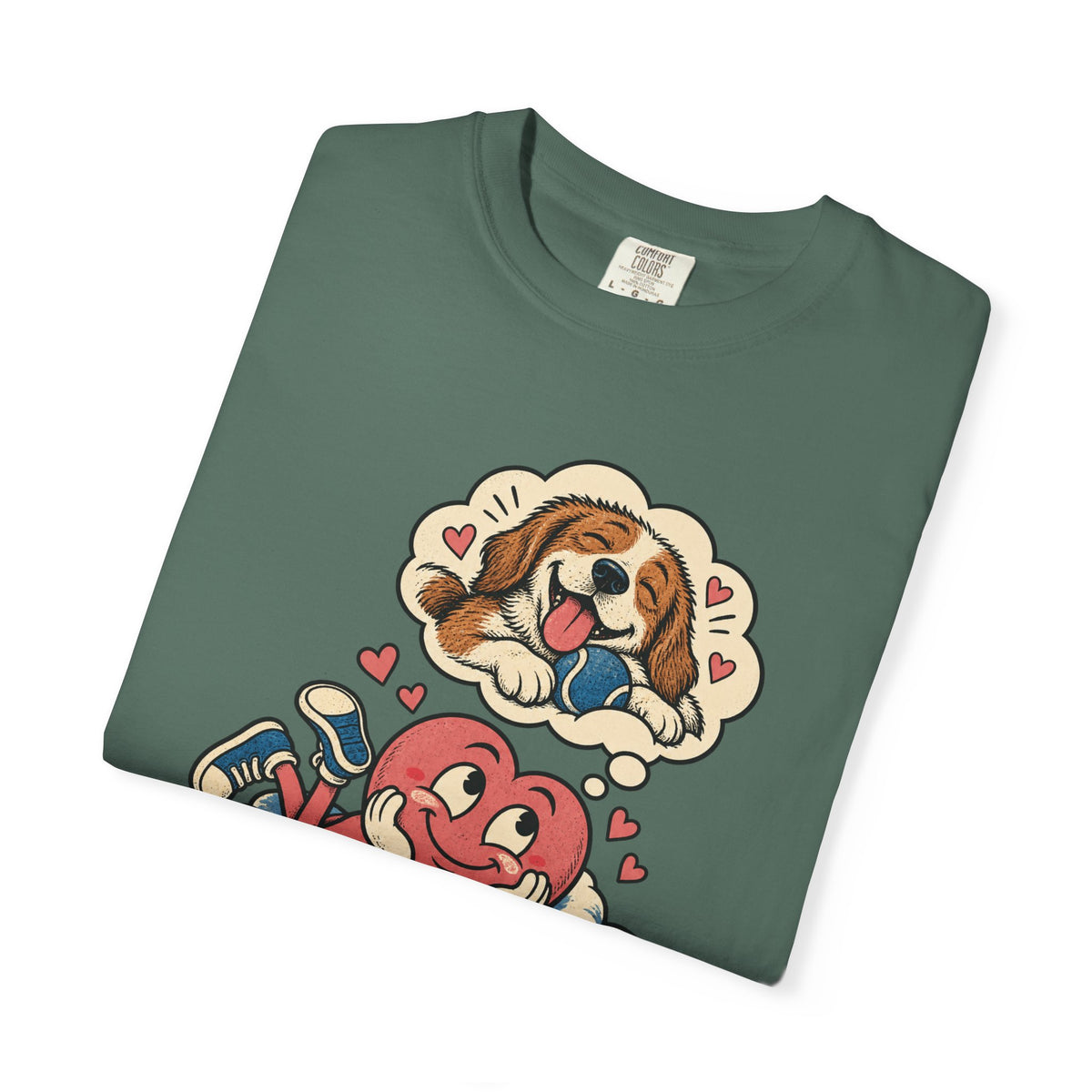 Probably Thinking About My Dog — Garment-Dyed Tee