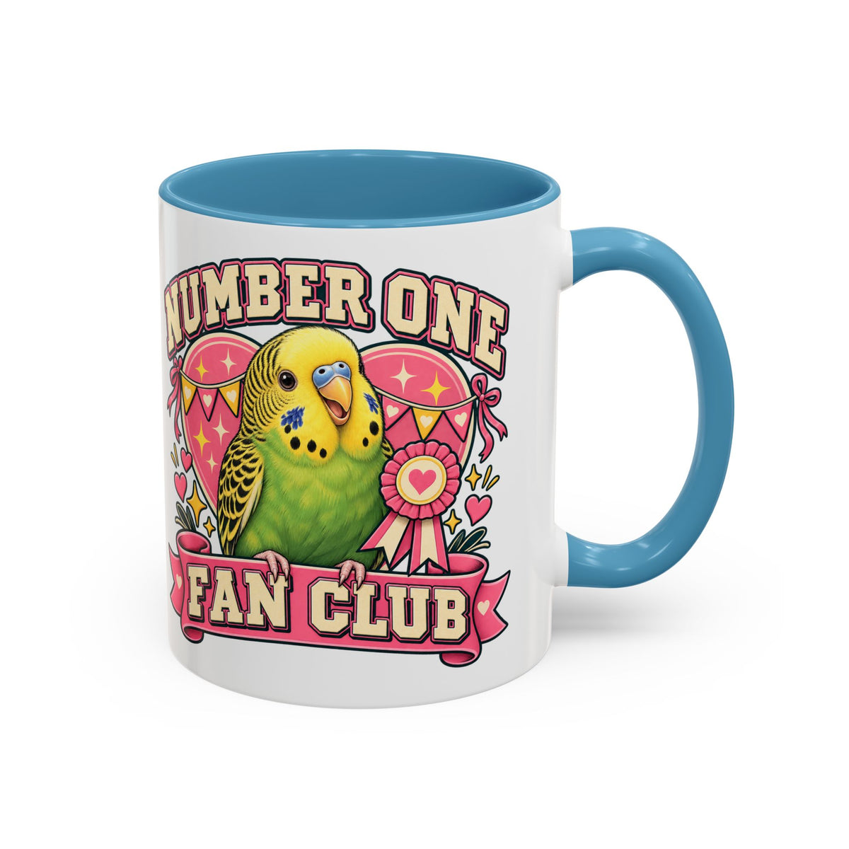 Pet Fan Club — Custom Pet Portrait Accent Mug