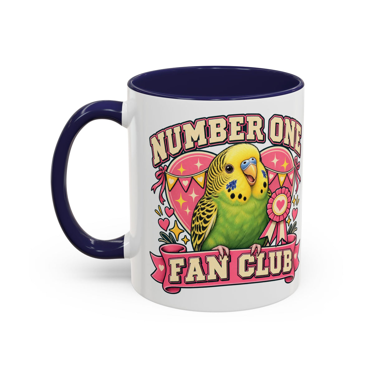 Pet Fan Club — Custom Pet Portrait Accent Mug