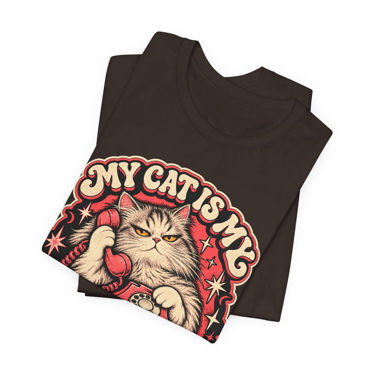 My Cat Is My Emergency Contact — Unisex Tee
