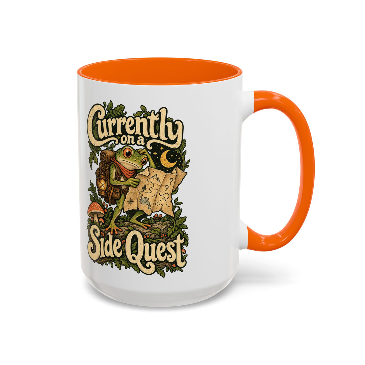 Currently on a Side Quest — Accent Mug