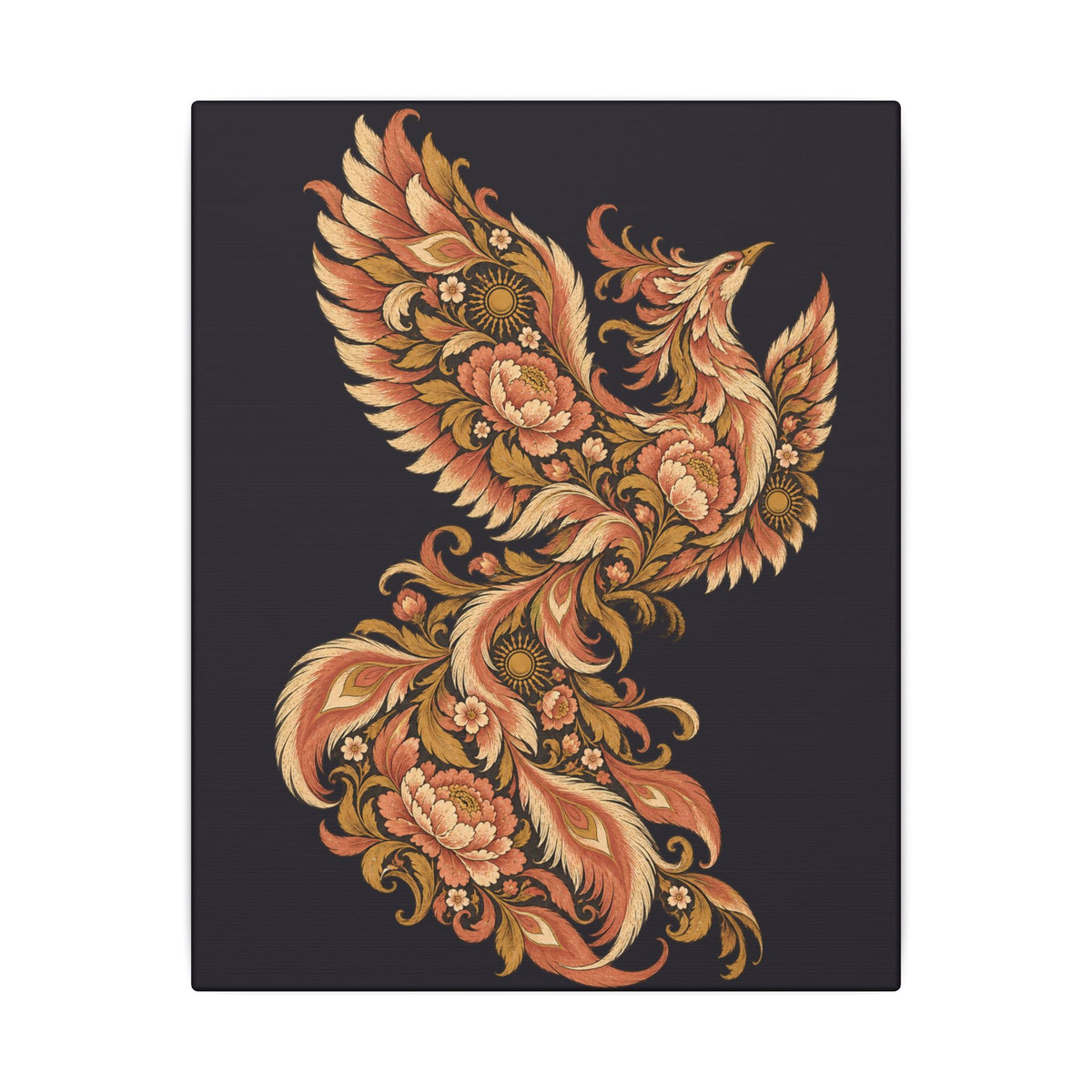 Phoenix Rising — Matte Stretched Canvas