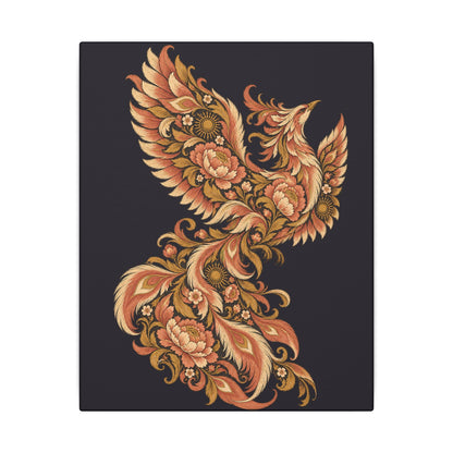 Phoenix Rising — Matte Stretched Canvas