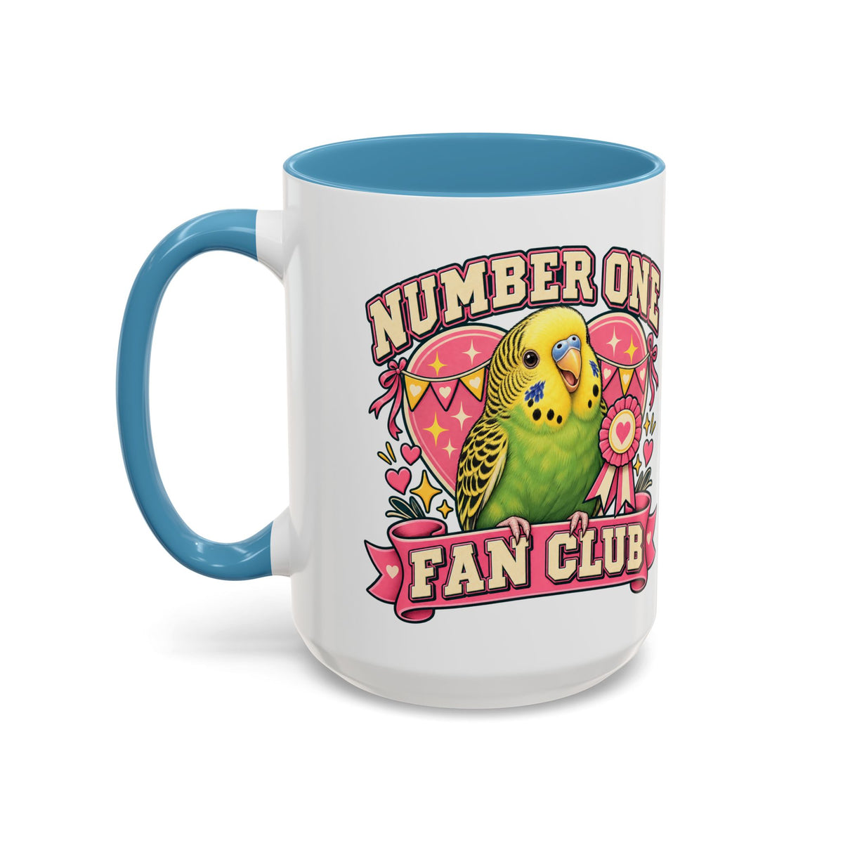 Pet Fan Club — Custom Pet Portrait Accent Mug