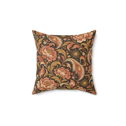 Phoenix Petals Pattern — Accent Pillow