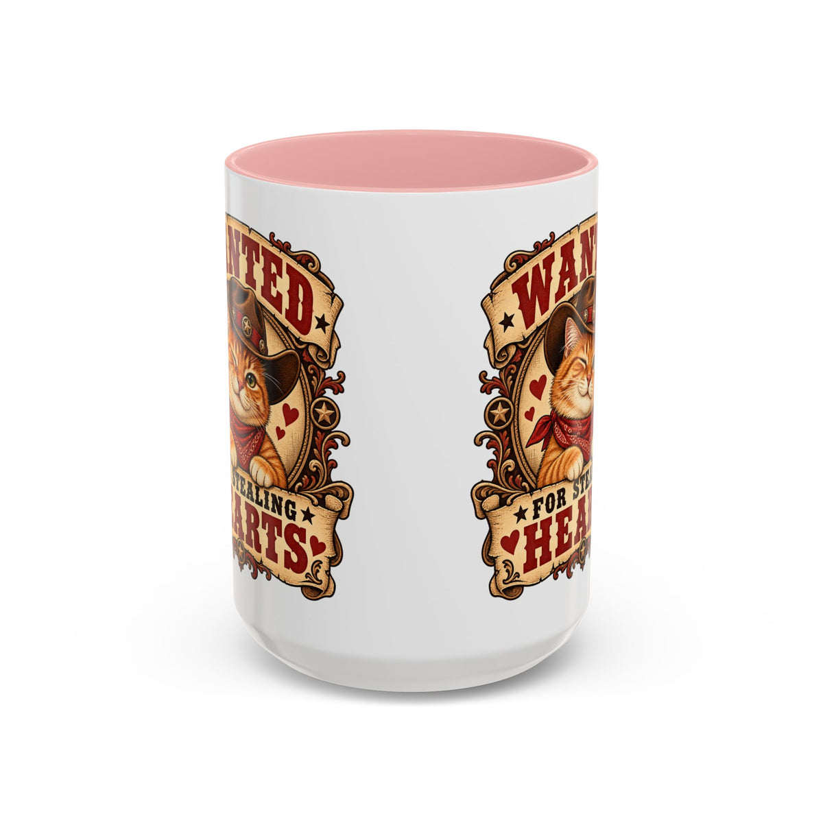 Heart Thief — Custom Pet Portrait Accent Mug