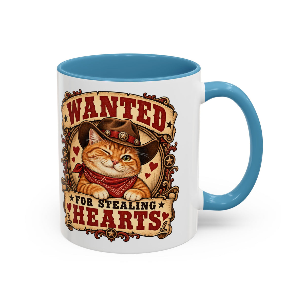 Heart Thief — Custom Pet Portrait Accent Mug