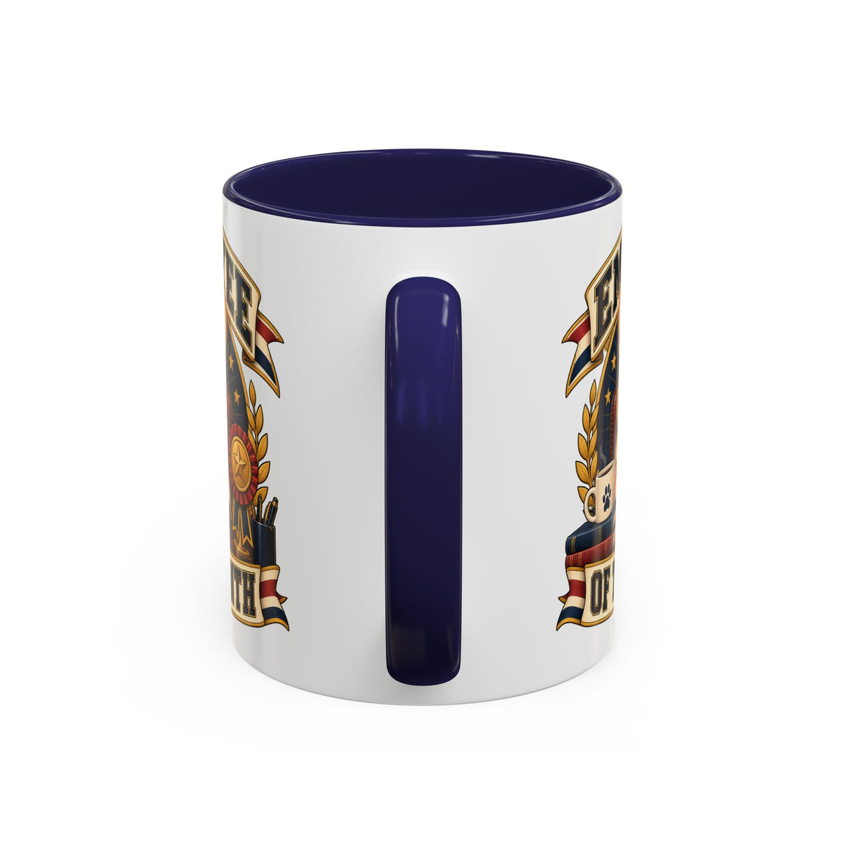 Employee of the Month — Custom Pet Portrait Accent Mug