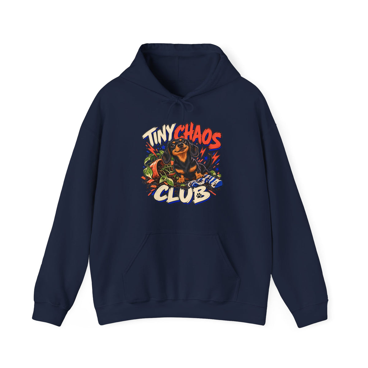 Tiny Chaos Club — Custom Pet Portrait Hoodie